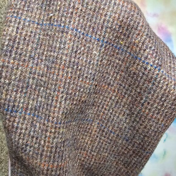 Hart Schaffner & Marx Vintage Brown Tweed Sportscoat Size M EUC - Picture 8 of 8